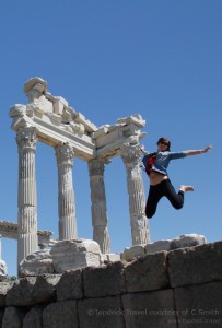 Jump! At the Acropolis in Pergamon