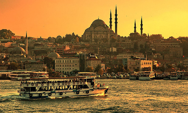 Sunset on the Bosphorus