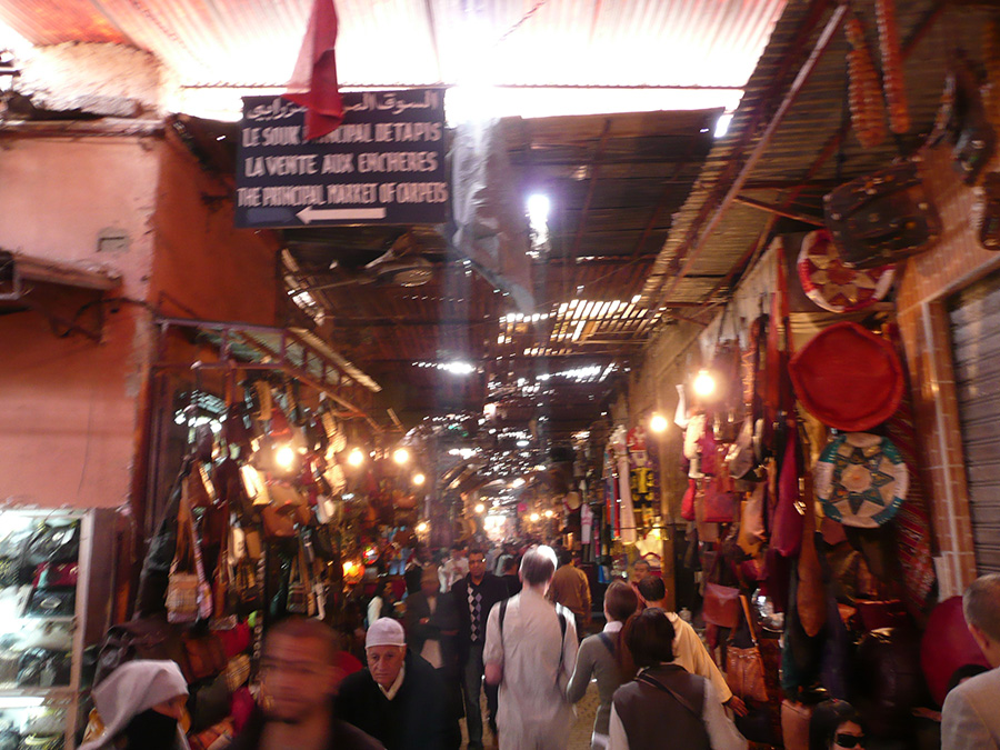 The charming chaos of the souk